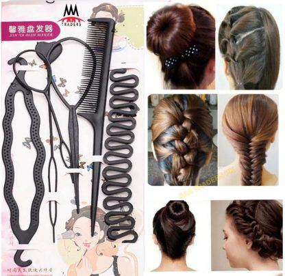 6 Pcs Hair Braiding Tool Set